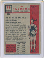 Minneapolis Lakers  #79 Ed Fleming