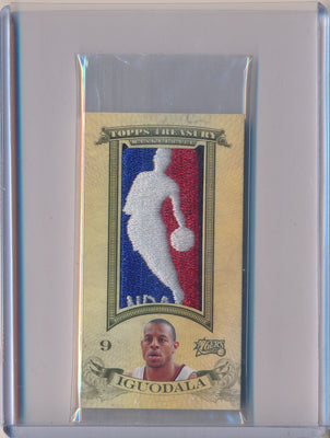 Topps 2008-2009 Treasury Logoman Relic MiniCard #LE-AIG Andre Iguodala 1/1