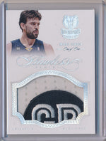 Panini 2012-2013 Flawless Platinum Jumbo Patches #29 Marc Gasol 1/1