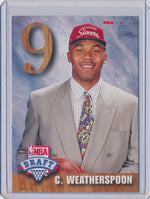 SkyBox 1992-1993 Hoops NBA Draft #H Clarence Weatherspoon