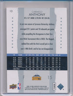 Upper Deck 2009-2010 Exquisite Collection Basketball #13 Carmelo Anthony 17/199