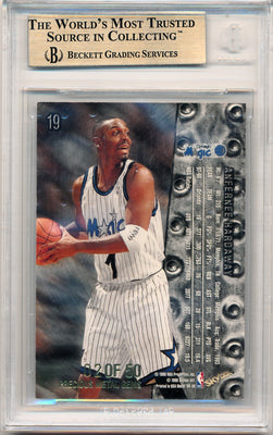 Skybox 1998-1999 Metal Universe Championship Precious Metal Gems #19 Anfernee Hardaway 2/50 / BGS Grade 9.5