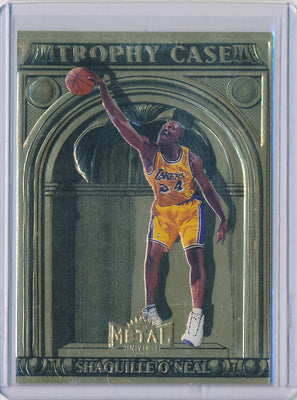 SkyBox 1997-1998 Metal Universe Trophy Case #4/10TC Shaquille O'neal