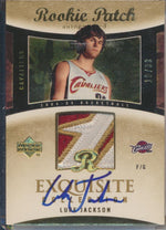 Upper Deck 2004-2005 Exquisite Collection Gold RPA #49 Luke Jackson 19/33