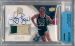 Upper Deck 2007-2008 Exquisite Collection Autographed Patches #EALB Larry Bird 25/35