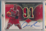 Upper Deck 2006-2007 Exquisite Collection Exquisite Number Pieces #EN-RO Dennis Rodman 74/91