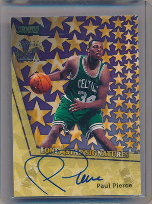 Topps 1999-2000 Stadium Club Lone Star Signatures #LS11 Paul Pierce