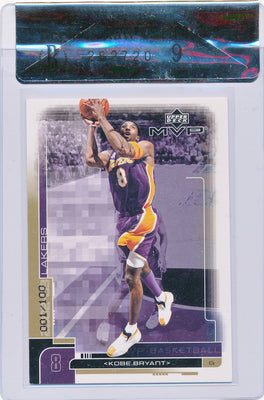 Kobe Bryant 2009 2010 Upper Deck Basketball Series Mint Card #79 Showing  This Los Angeles Lakers Star in His Gold Jersey