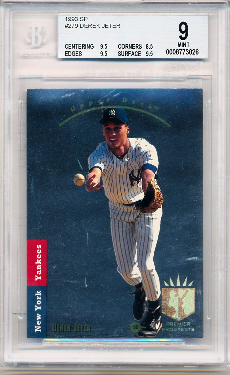 1993   #279 Derek Jeter  / PSA Grade  / BGS Grade 9