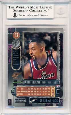 Skybox 1997-1998 Metal Universe Precious Metal Gems #33 Juwan Howard 39/100 / BGS Grade 8