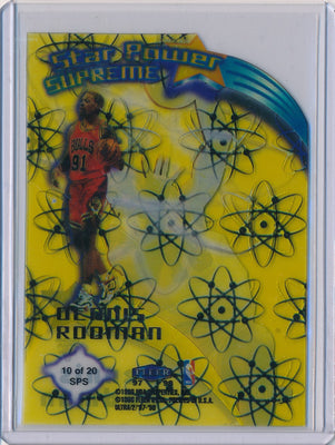 Fleer 1997-1998 Ultra  Star Power Supreme #10/20SPS Dennis Rodman