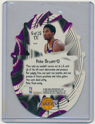 Skybox 1999 APEX Cutting Edge  #CE5 Kobe Bryant