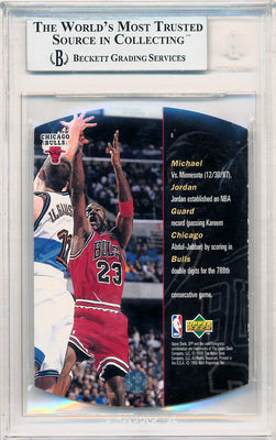 Upper Deck 1997-1998 SPX Gold #6 Michael Jordan  / BGS Grade 9