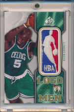 Upper Deck 2009-2010 SP Game Used  LogoMen Patch #LOGO-KG Kevin Garnett 14/18