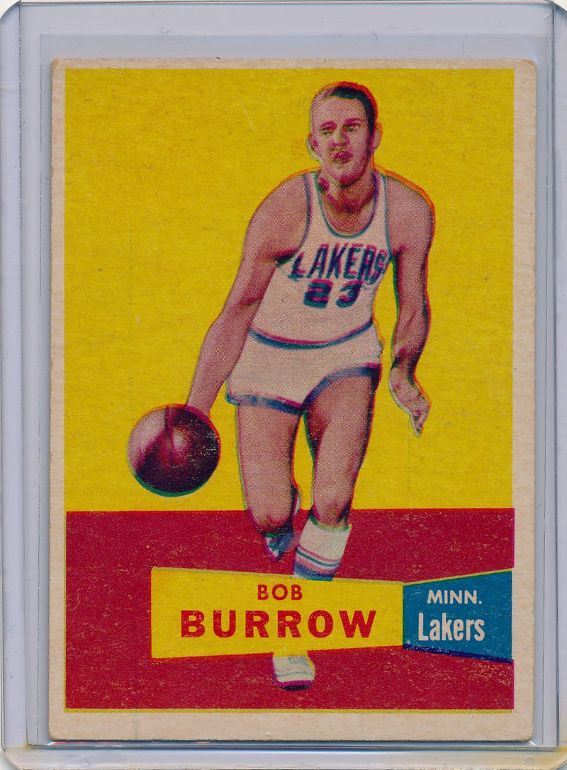 Minneapolis Lakers  #64 Bob Burrow