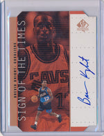 Upper Deck 1998-1999 SP Authentic Sign Of The Times #BK Brevin Knight