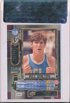 Upper Deck 2011-12 Fleer Retro Precious Metal Gems GREEN #PM-30 Bill Walton 6/10 / BGS Grade 8.5