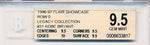 Fleer 1996-1997 Flair Showcase Legacy Collection Row 0 #31 Kobe Bryant 15/150 / BGS Grade 9.5