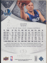 Upper Deck 2007-2008 Exquisite Collection Base #19 Jason Kidd 135/225