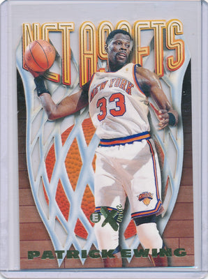 SkyBox 1996-97 E-X 2000 Net Assets #19/20 Patrick Ewing none