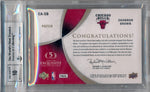 Upper Deck 2007-2008 Exquisite Collection Autographed Patches #EASB Shannon Brown 11/35 / BGS Grade 8.5 / Auto Grade 10