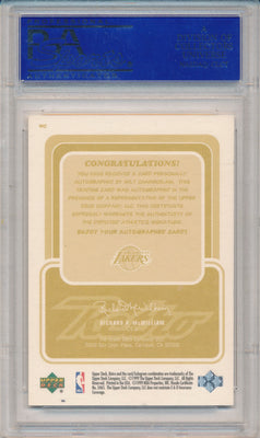 Upper Deck 1998-1999 UD Retro Inkredible #WC Wilt Chamberlain 1/13 / PSA Grade 10