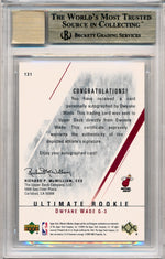 Upper Deck 2003-2004 Ultimate Collection  #131 Dwyane Wade 229/250 / BGS Grade 10 / Auto Grade 10