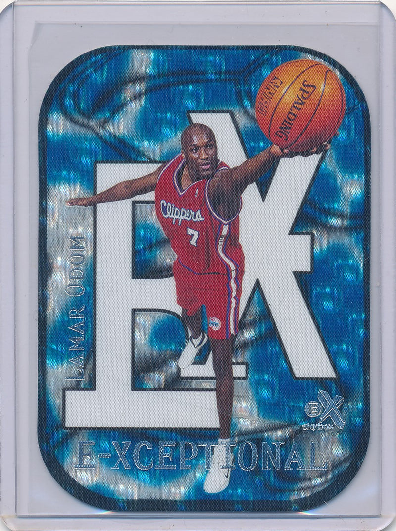 SkyBox 1999-2000 E-X E-Xceptional #15/15XC Lamar Odom 15/250