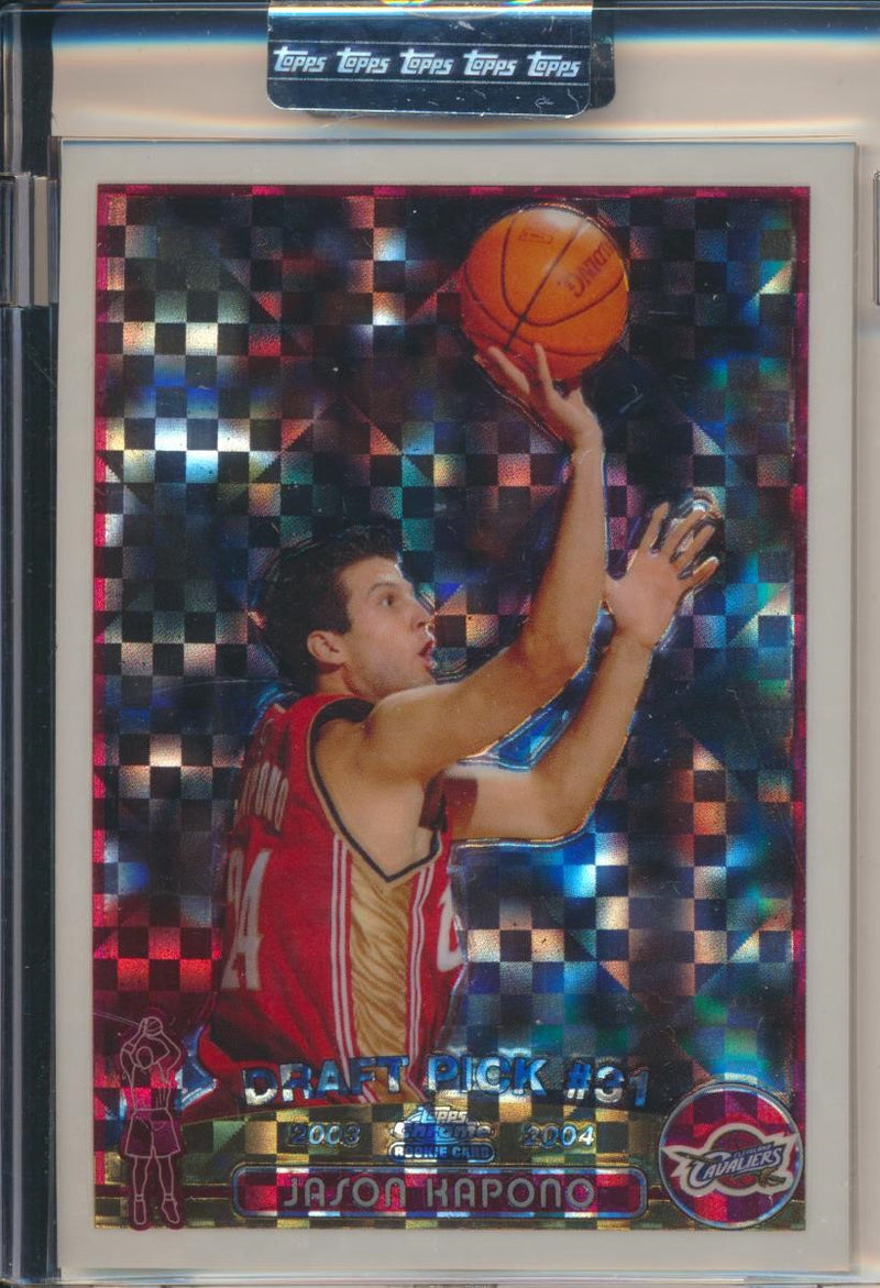 Topps  2003-2004 Chrome  X-Fractor #141 Jason Kapono 40/220