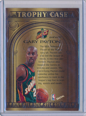 SkyBox 1997-1998 Metal Universe Trophy Case #6/10TC Gary Payton