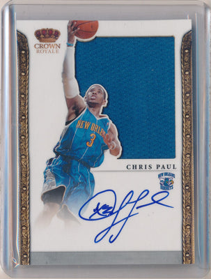 Panini 2011-2012 Crown Royale Silhouettes #215 Chris Paul 19/25