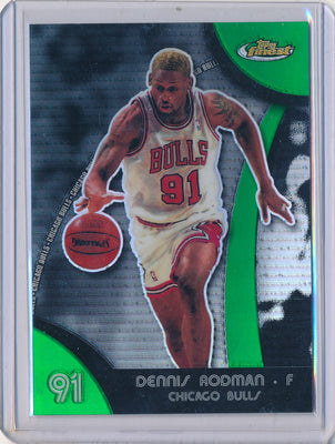 Topps 2007-2008 Finest Basketball #49 Dennis Rodman 53/149