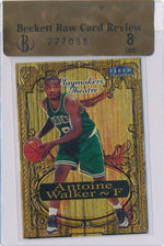 Fleer 1998-1999 Tradition Playmaker Theatre #15/15PT Antoine Walker 94/100 / BGS Grade 8