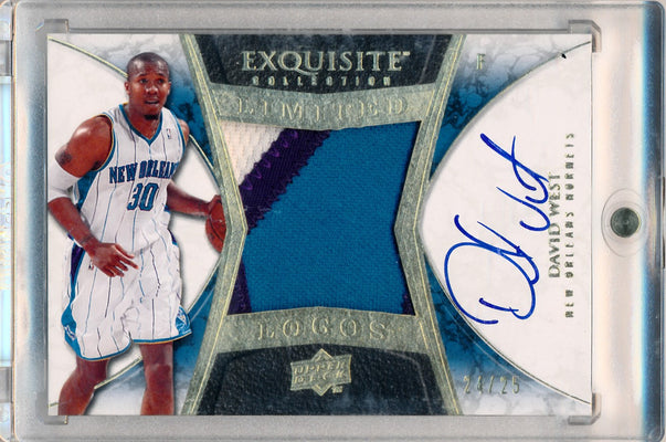 Upper Deck 2008-2009 Exquisite Collection Limited Logos #LLDW David West 24/25