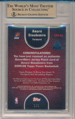 Topps 2005-2006 Finest Patchworkers #FPR-AS Amar'e Stoudemire 1/1 / BGS Grade 9.5