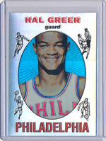 Topps 1996-1997 Finest Reprint Refractor #84 Hal Greer