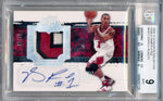 Upper Deck 2009-2010 Exquisite Collection Noble Nameplates #NRO Derrick Rose 7/20 / BGS Grade 9 / Auto Grade 10