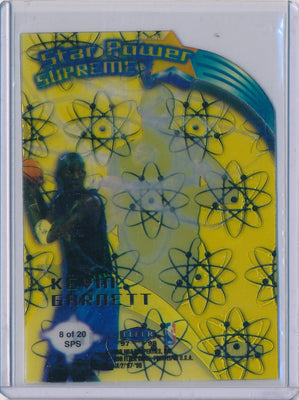 Fleer 1997-1998 Ultra  Star Power Supreme #8/20SPS Kevin Garnett