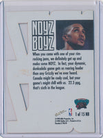 SkyBox 1998-1999 Thunder NOYZ BOYZ #1/15NB Shareef Abdur-Rahim