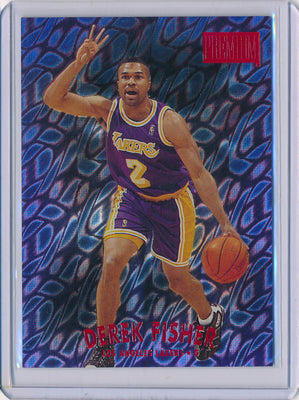 SkyBox 1997-1998 Premium Star Rubies #76SR Derek Fisher 36/50