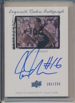 Upper Deck 2009-2010 Exquisite Collection Rookie Auto #75 James Johnson 101/225