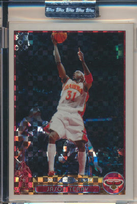 Topps  2003-2004 Chrome  X-Fractor #45 Jason Terry 199/220