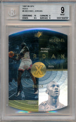 Upper Deck 1997-1998 SPX Gold #6 Michael Jordan  / BGS Grade 9