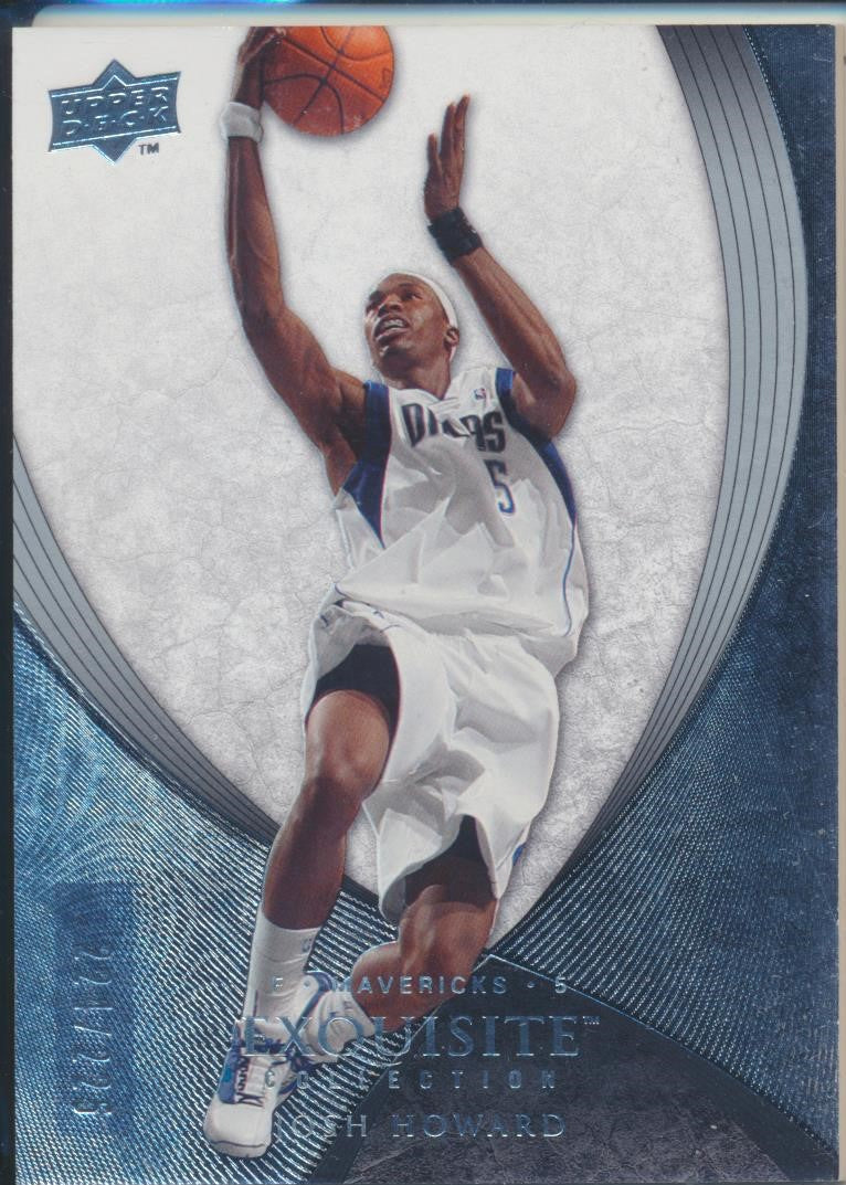 Upper Deck 2007-2008 Exquisite Collection Base #33 Josh Howard 224/225