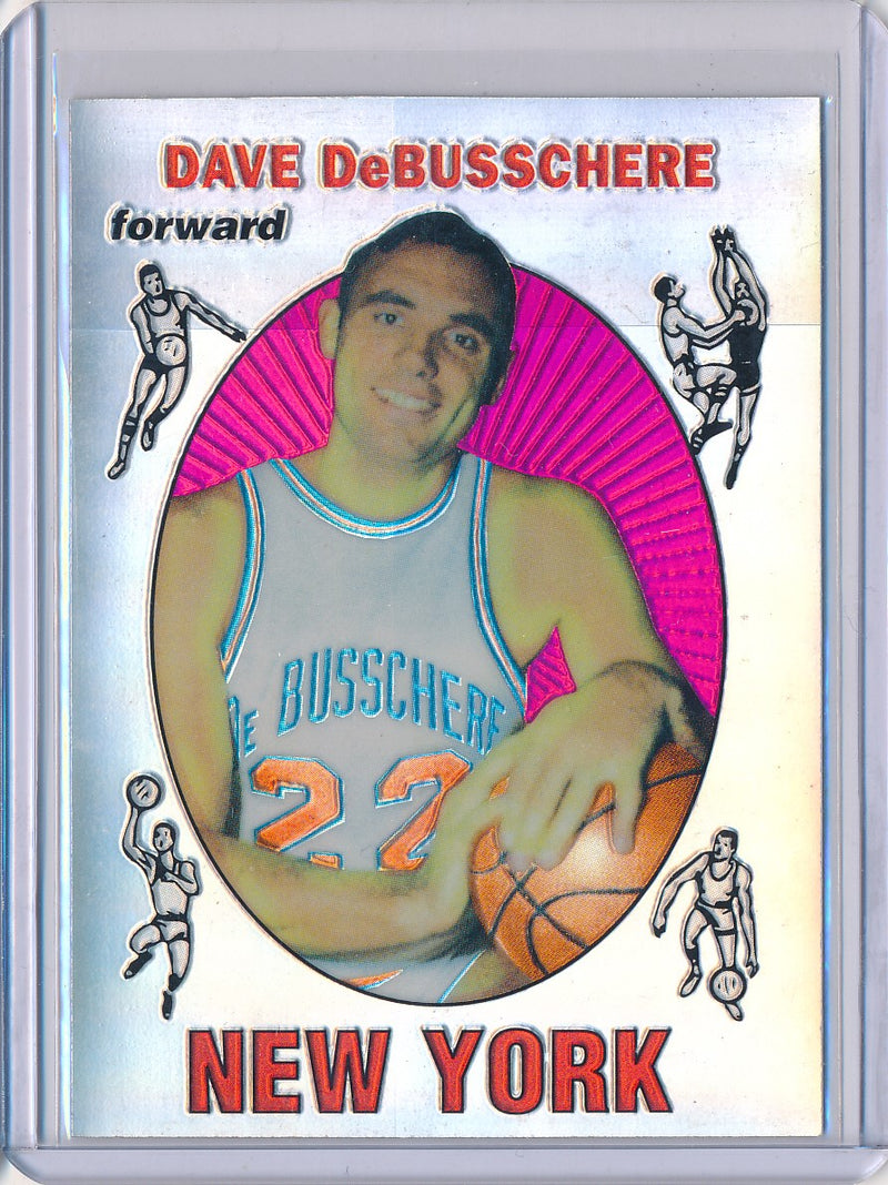 Topps 1996-1997 Finest Reprint Refractor #85 Dave DeBusschere