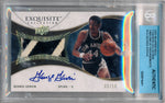 Upper Deck 2007-2008 Exquisite Collection Emblems Of Endorsement #EEGG George Gervin 3/10