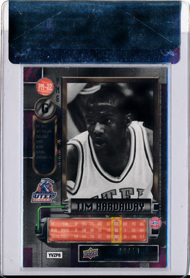 Upper Deck 2011-12 Fleer Retro Precious Metal Gems GREEN #PM-22 Tim Hardaway 2/10 / BGS Grade 8.5