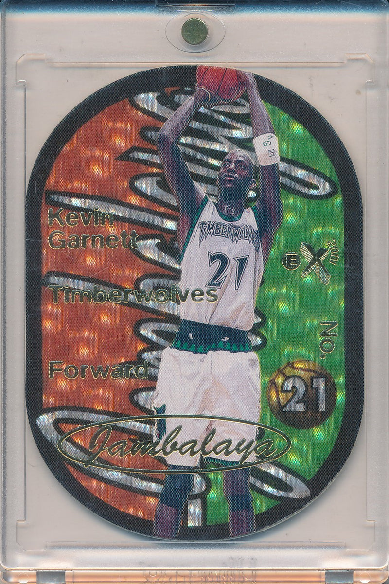 SkyBox 1997-1998 EX 2001 Jambalaya #5/15JB Kevin Garnett