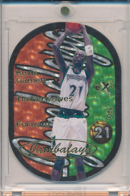 SkyBox 1997-1998 EX 2001 Jambalaya #5/15JB Kevin Garnett