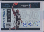 Panini  2009-2010 Playoff Contenders Rookie Ticket Auto #132 DeJuan Blair none